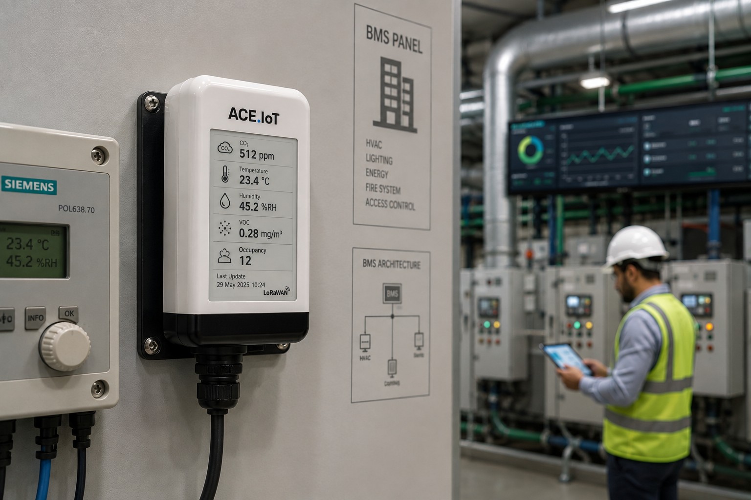 AI building monitoring smart buildings UAE